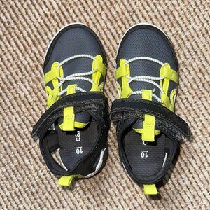NWOT Carters toddler size 10 grey and green summer sandals